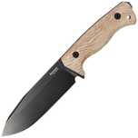 Nóż LionSteel Natural Canvas Micarta, Old Black CPM 3V by Molletta (T6