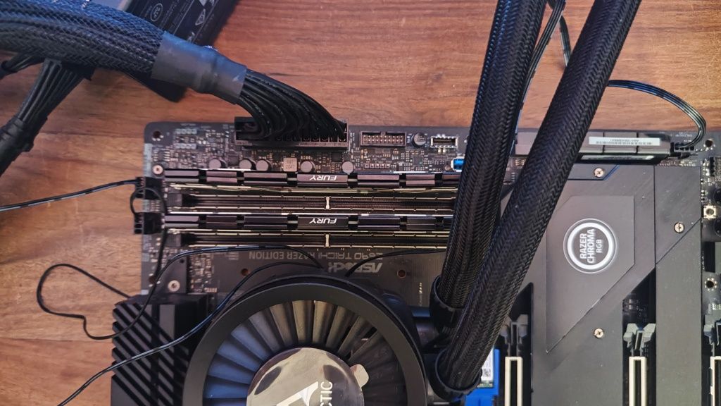 I9 14900k  z690 taichi wifi thunderbolt aio 420 mm