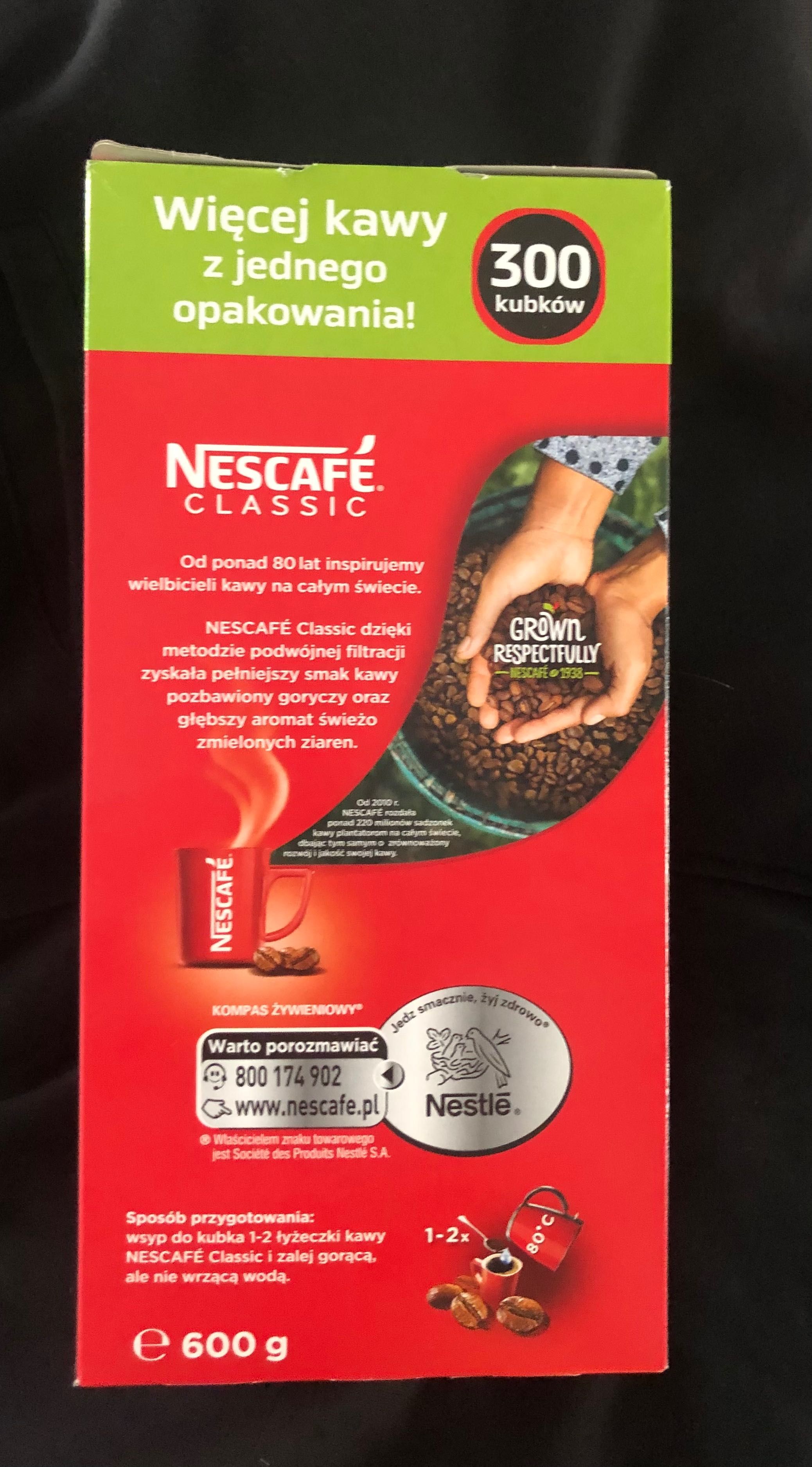 Кава нескафе 600 грам , кофе Nescafé