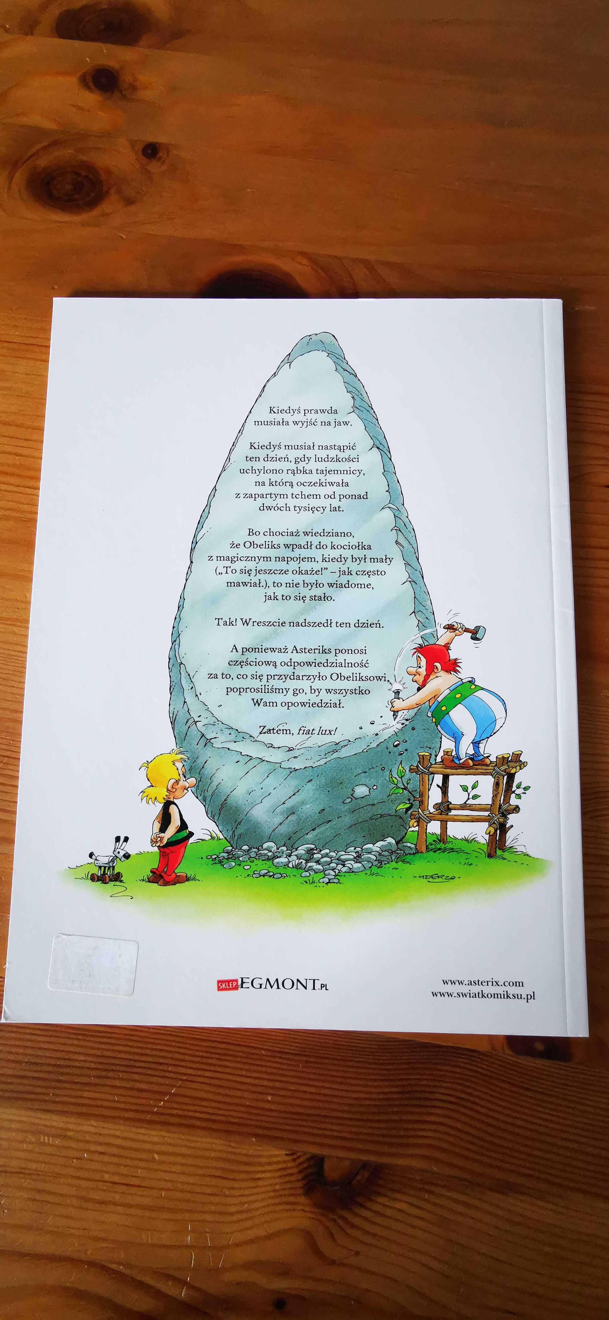 Jak Obeliks wpadł do kociołka druida, kiedy był mały