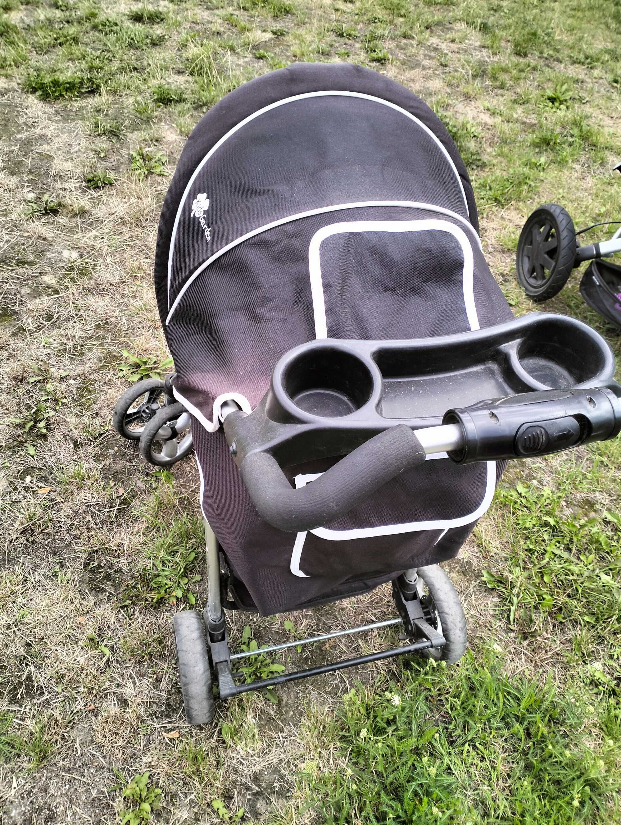 Wózek spacerowy czarny