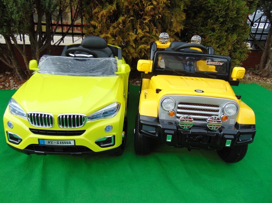 JAREX Samochód elektryczny na akumulator.. KOŁA EVA