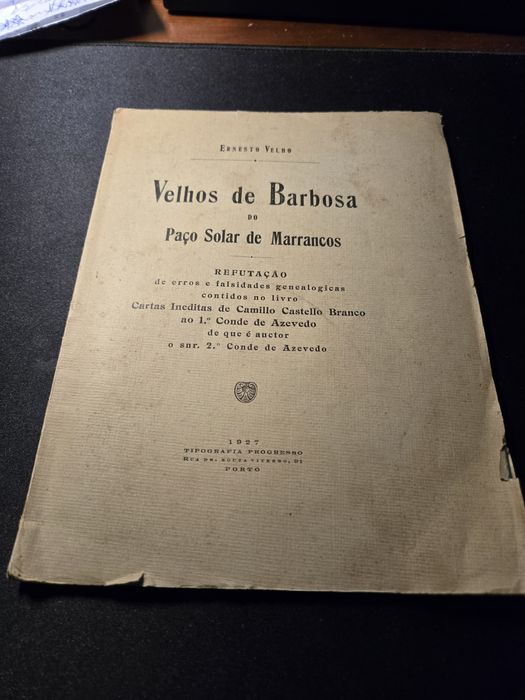 ERNESTO VELHO Velhos de Barbosa