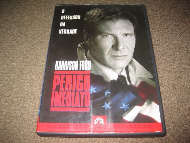 DVD "Perigo Imediato" com Harrison Ford/Raro!