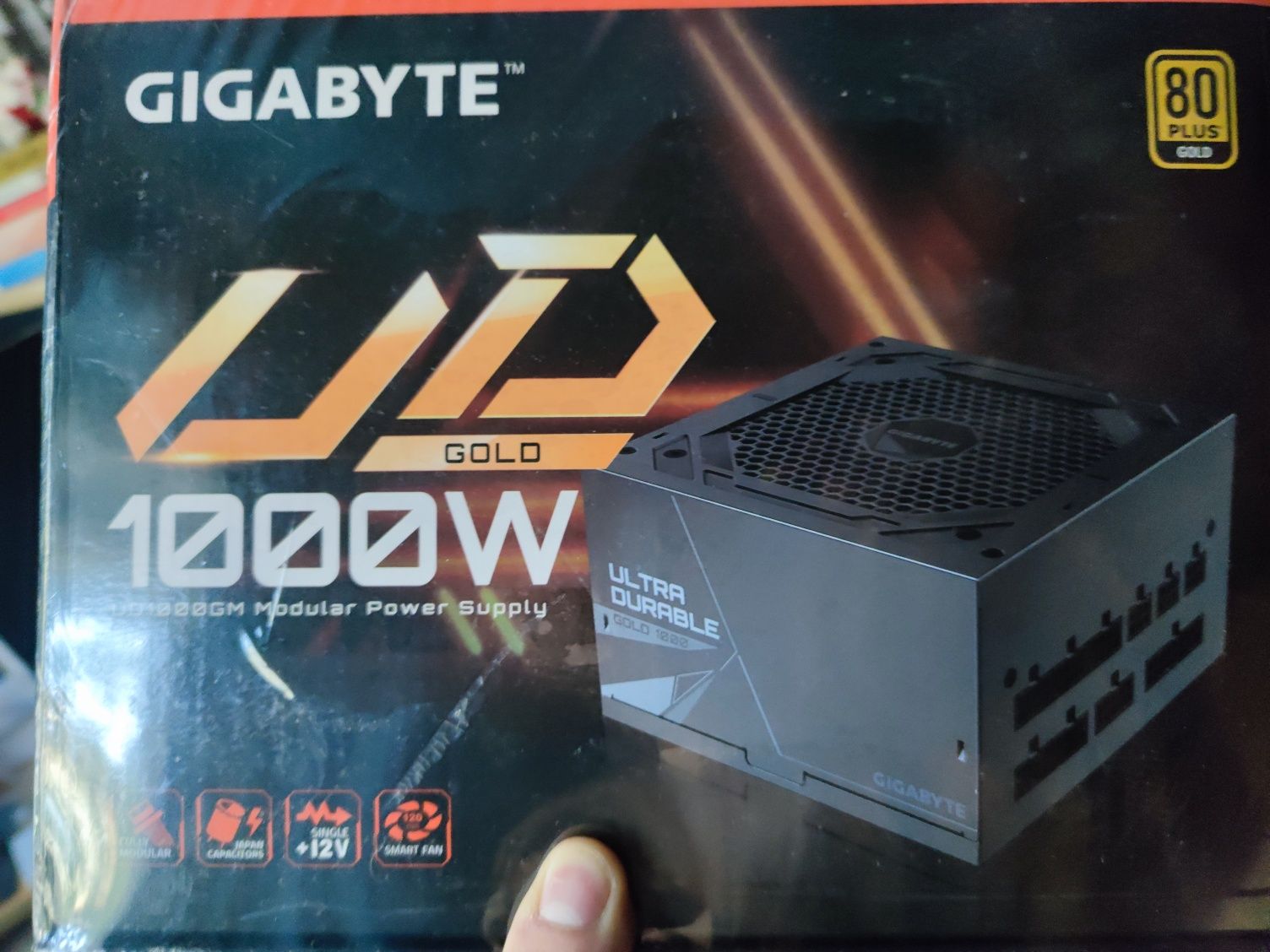 Новий 10 р. гарантії 1000 Вт блок живлення GIGABYTE UD1000GM Gold