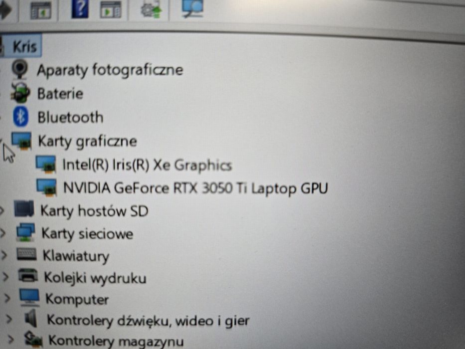 Hp Victus 16 cali i7 12700H 32GB Ram
