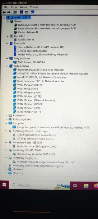 HP 6560B - 15,6 cala -Core i5 4 x 3,20 GHz - 6GB Ram -256GB SSD -Win10