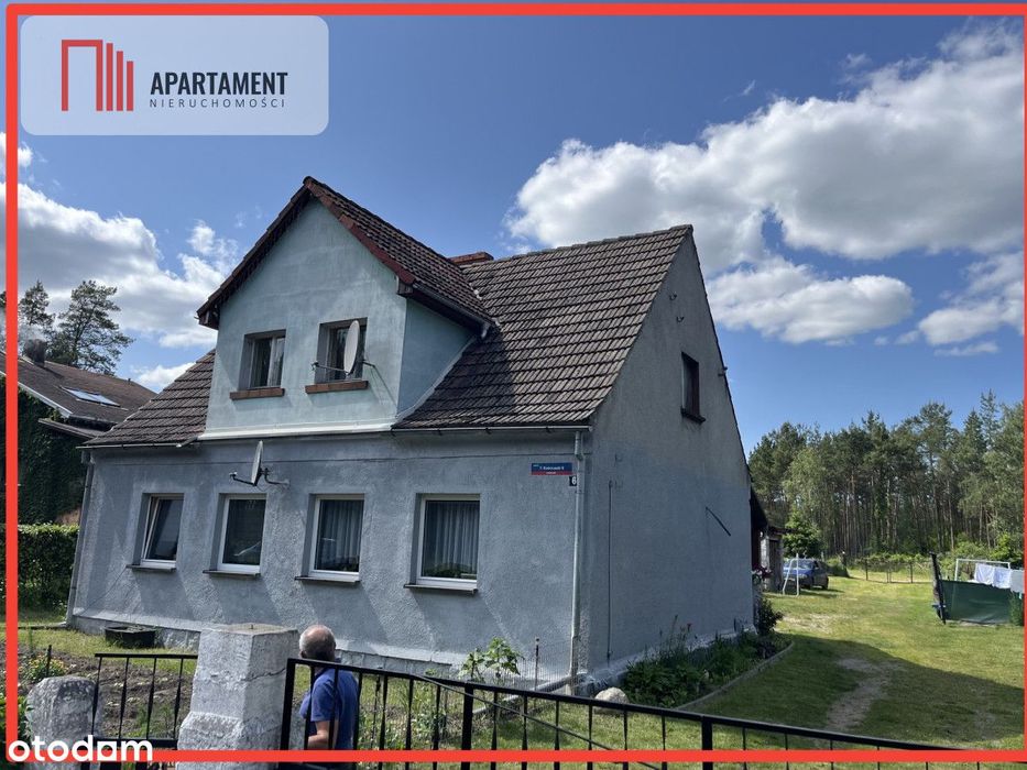 Lędyczek -Tanie mieszkanie,50 m2, garaż, ogród.