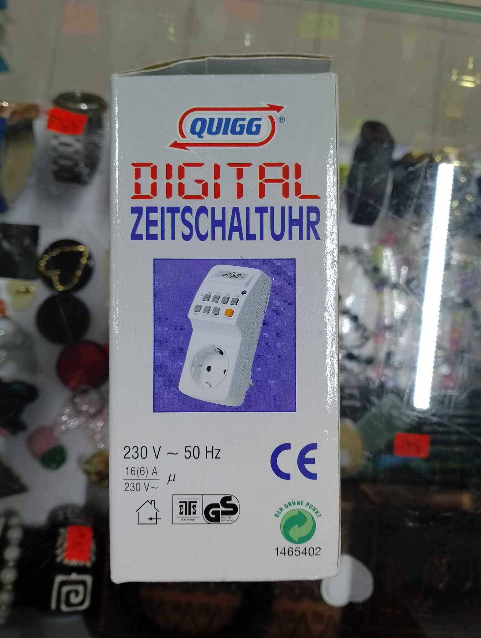 Włącznik czasowy Timer - Programator Czasowy do gniazdka QUIGG