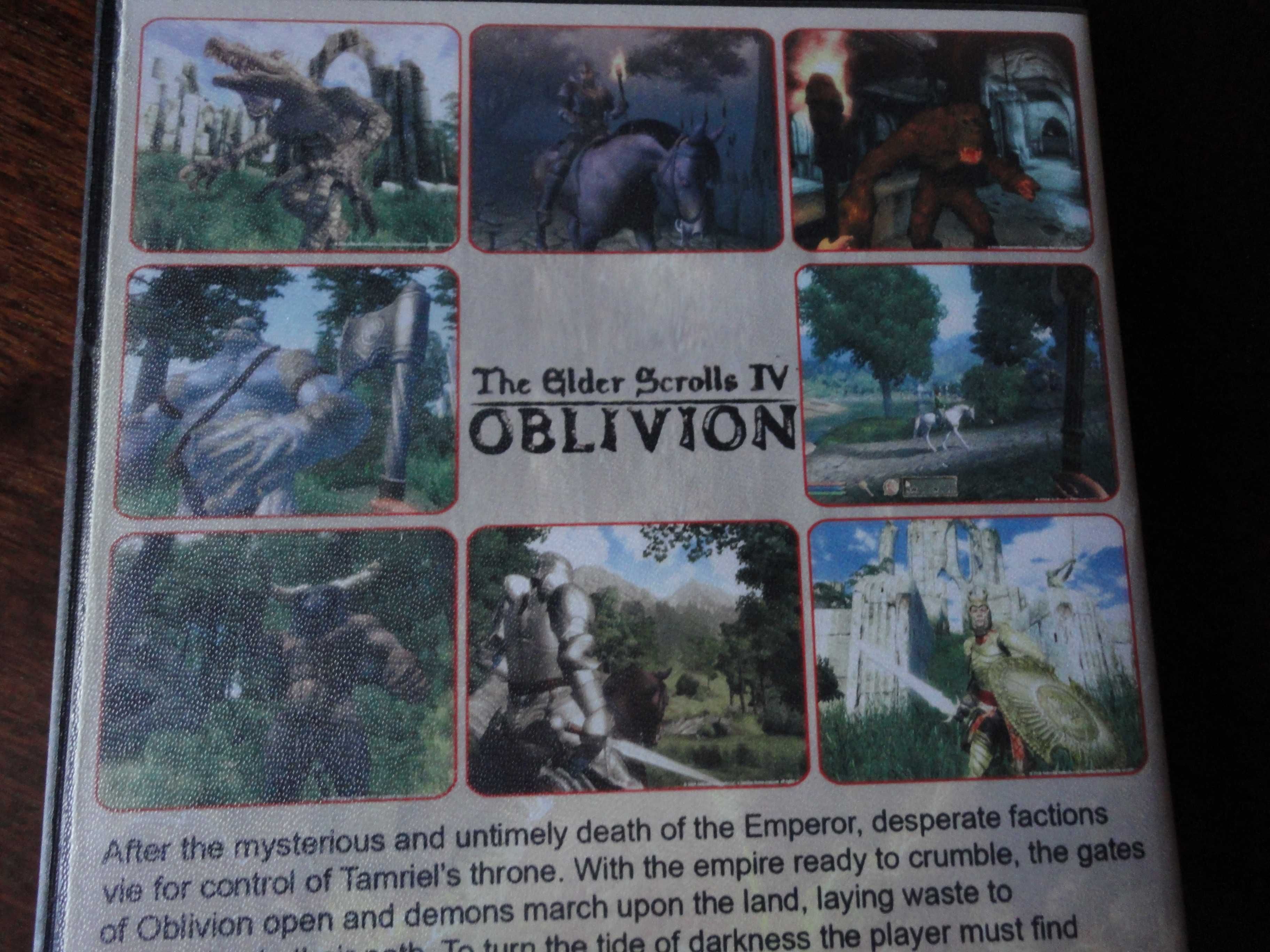 "The Elder Scrolls IV: Oblivion" диск для ПК