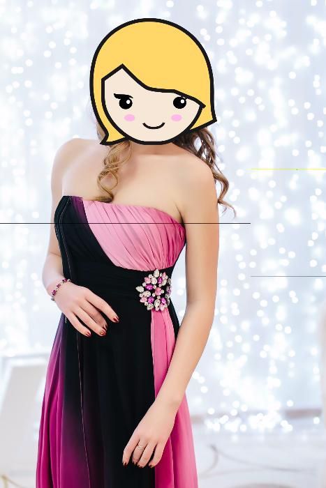 Красивое выпускное платье. Вечернее платье.