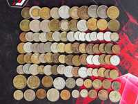 Монеты иностранные 220 штук