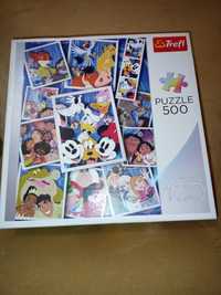 puzzle Trefl 500 disney 100 lat