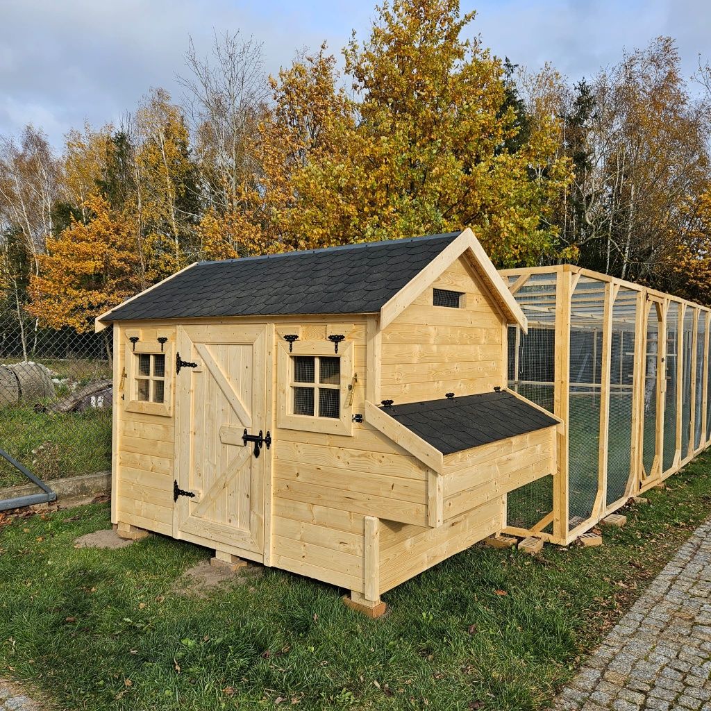 Duży Kurnik, domek gospodarczy XXXL dla 40 kur, kaczek, Domek, Stajenk
