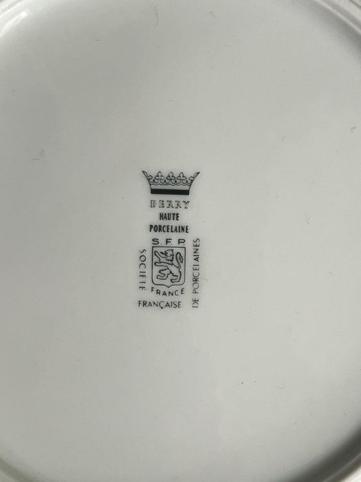 Talerze porcelanowe Wiedeń-Karlsbad