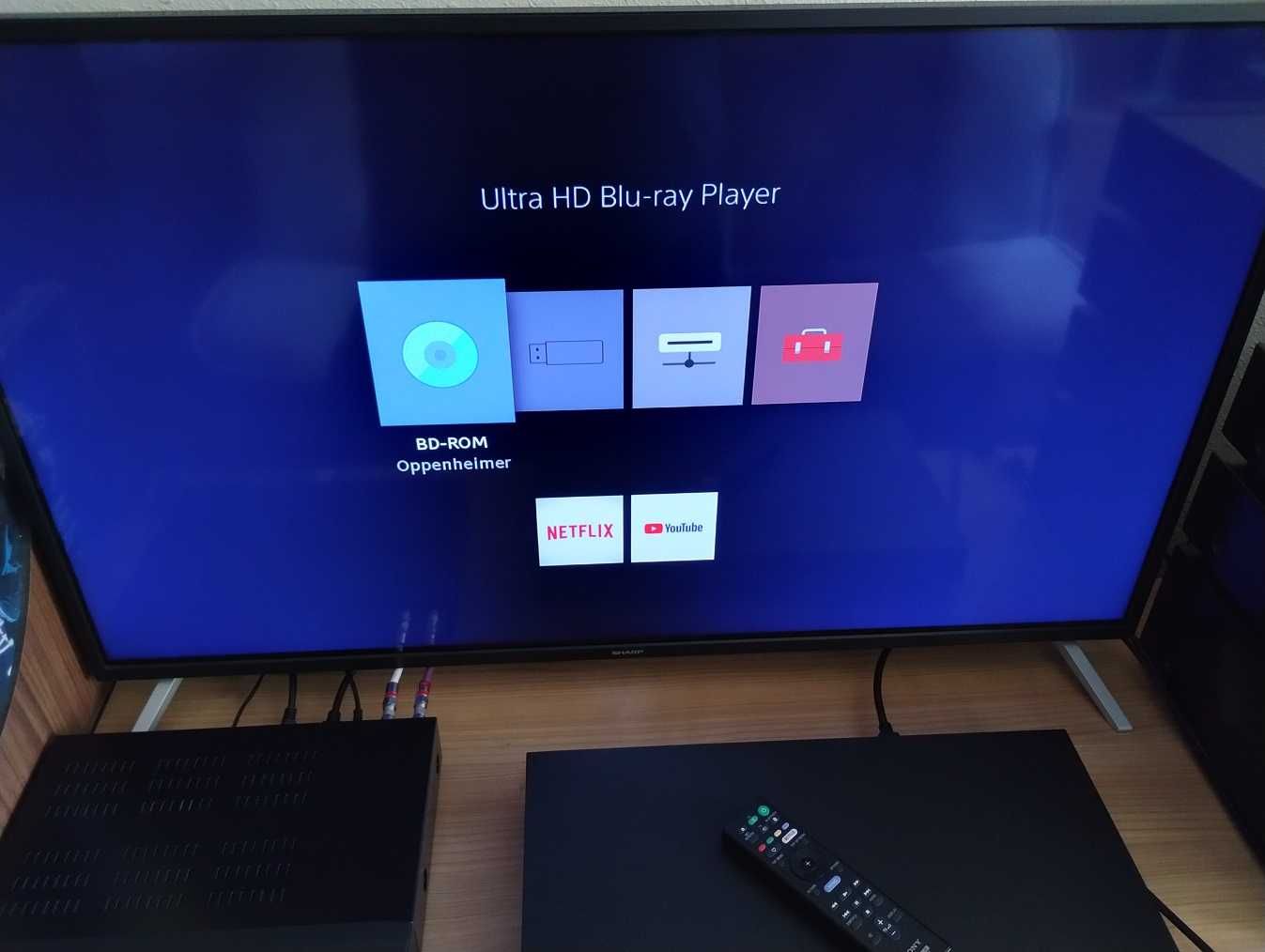 Odtwarzacz 4k Ultra HD, BLU-RAY SONY UBP-X800M2 z SACD + film na BD