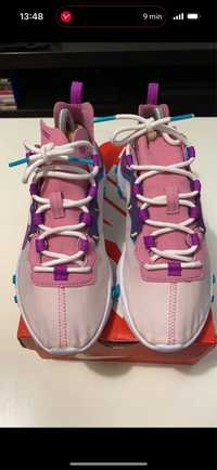 Buty nike w react element 55 magic flamingo/vivid purple