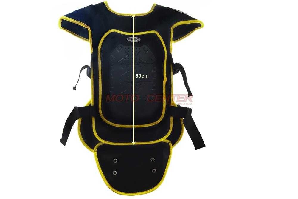 Ochraniacz motor cross quad Czarno-żółty buzer łokcie kolana rozmiar M