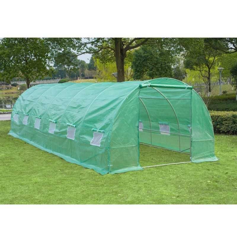 Estufa - 8x3x2 m para Horta e Jardim