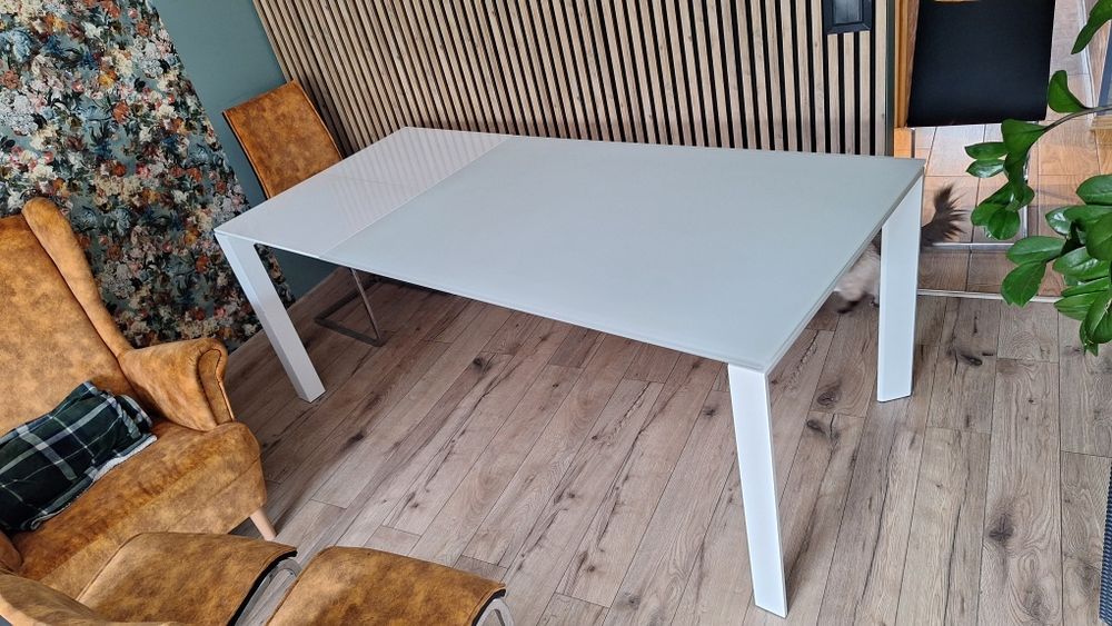 Stół rozkładany biały 140/90 lub 200/90