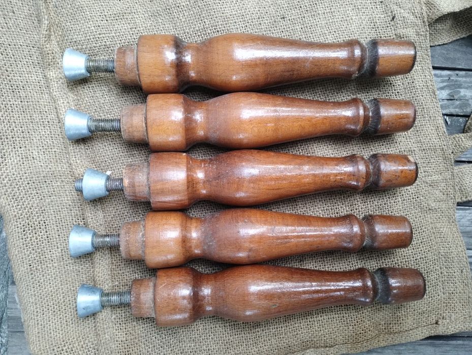 Ніжки меблеві дерево для ліжка, тумбочки