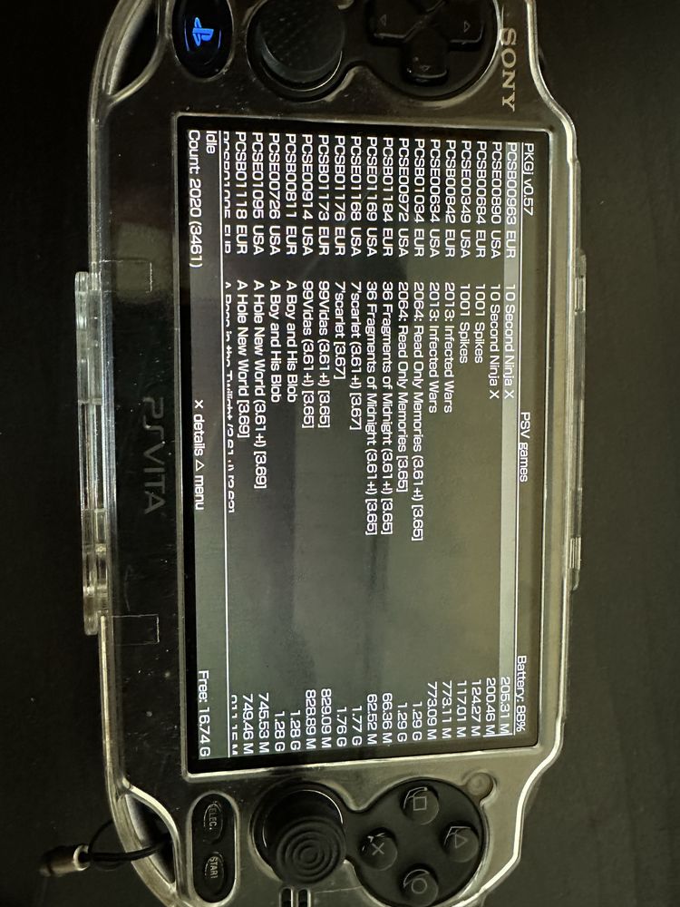 Ps Vita Fat desbloqueada