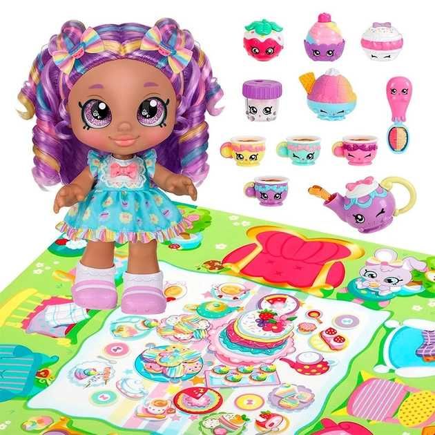 Игровой набор Кинди Кидс Чаепитие с куклой Кирсти Kindi Kids Kirstea