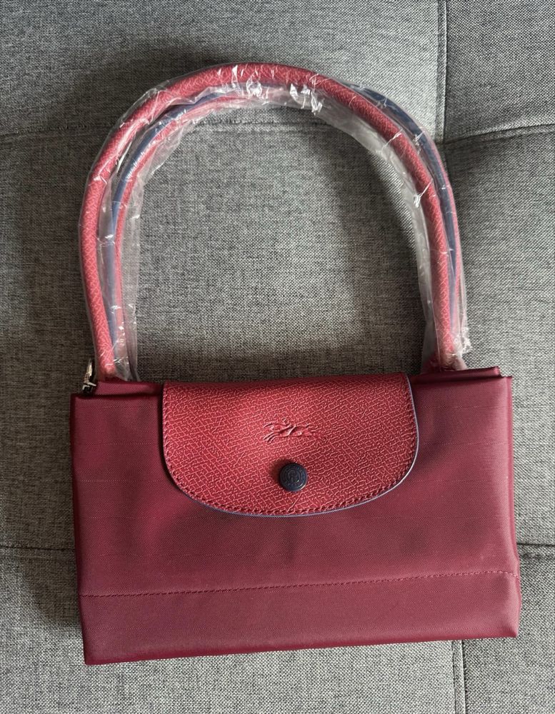 Mala longchamp la pliage bordo