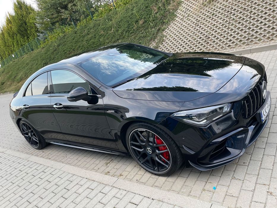 Mercedes-Benz CLA Mercedes-AMG CLA 45 S 4MATIC+ • 421 KM • 2020 • CESJA LEASINGU • ODSTĘ