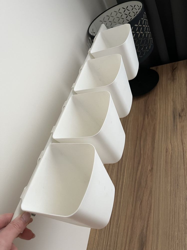 Drążek pojemniki i haczyki Ikea Sunnersta