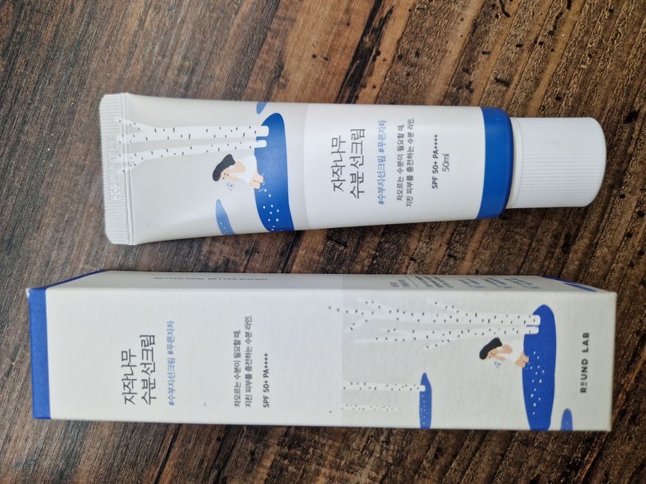 Акція! Оригінал Сонцезахисний крем Round Lab Birch Juice Sunscreen 50м