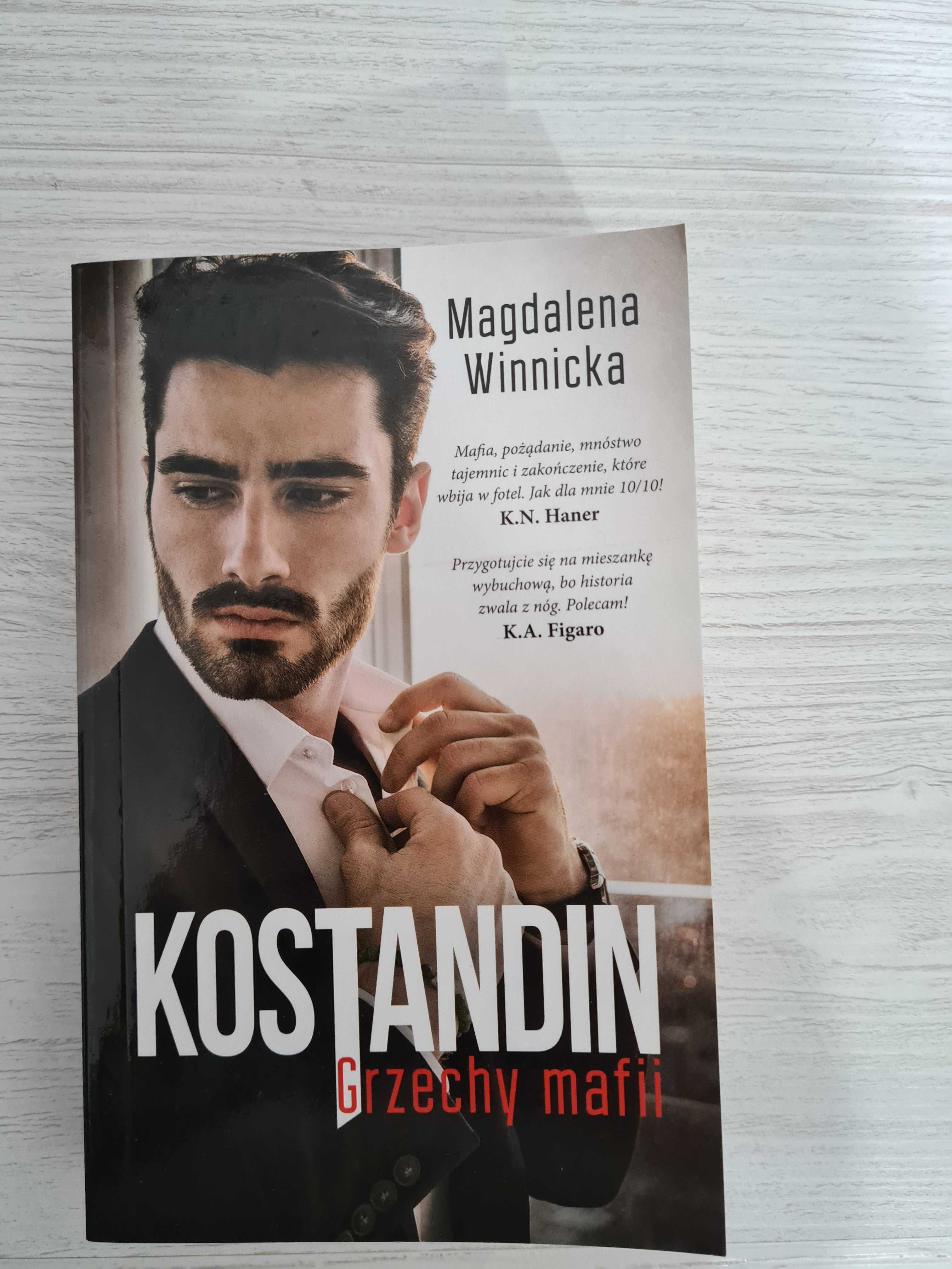 Książka Kostandin Magdalena Winnicka