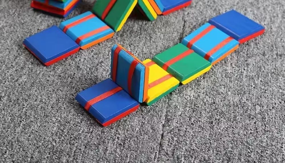 Drewniana drabinka zabawka motoryczna dla dzieci Dzień Dziecka 3+