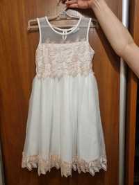 Нарядное платье для девочки р. 128-134