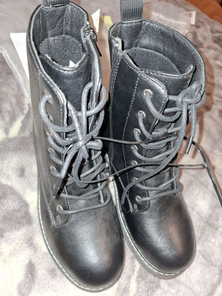 Buty damskie botki Ala Martensy Glany rozm 39
