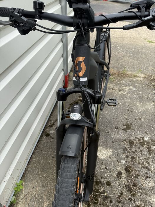 Rower elektryczny Scott axis eride evo 20 L 2025r. 625wh smart  490km