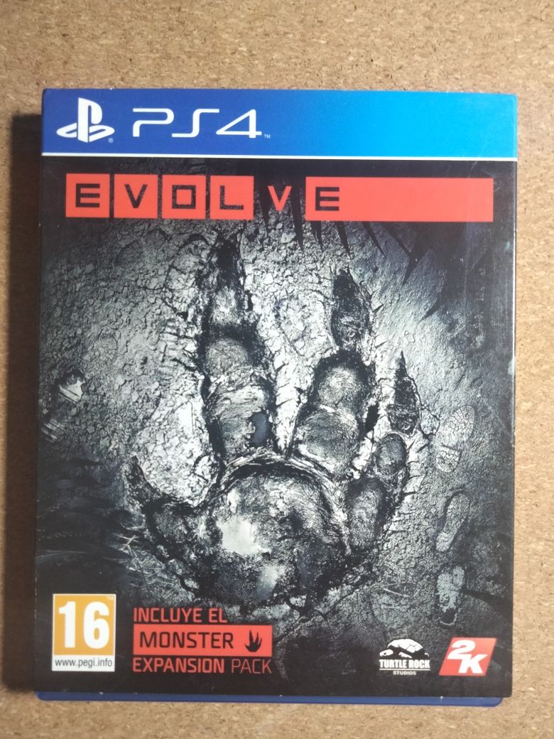 PS4 Evolve com Monster expansion pack