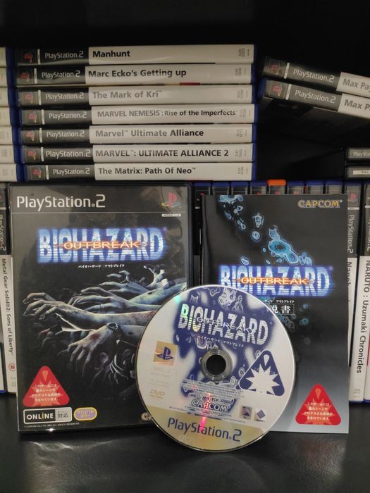 Biohazard outbreak - PS2 NTSC japan