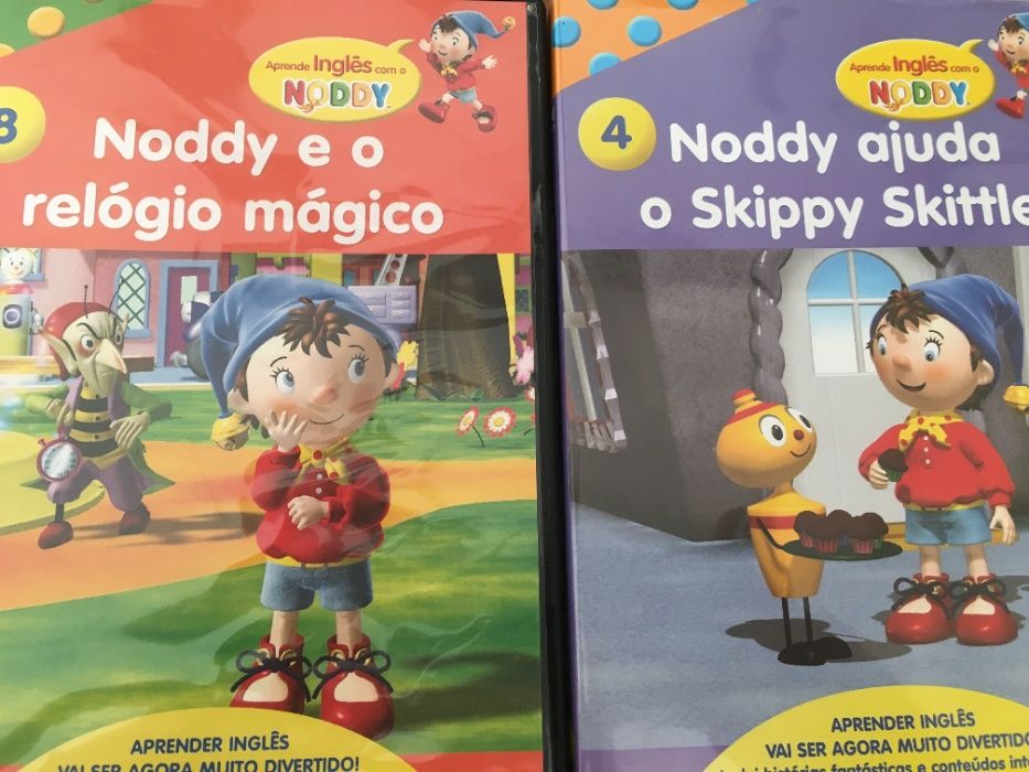 Lote de 6 DVD do Noddy = 2 €