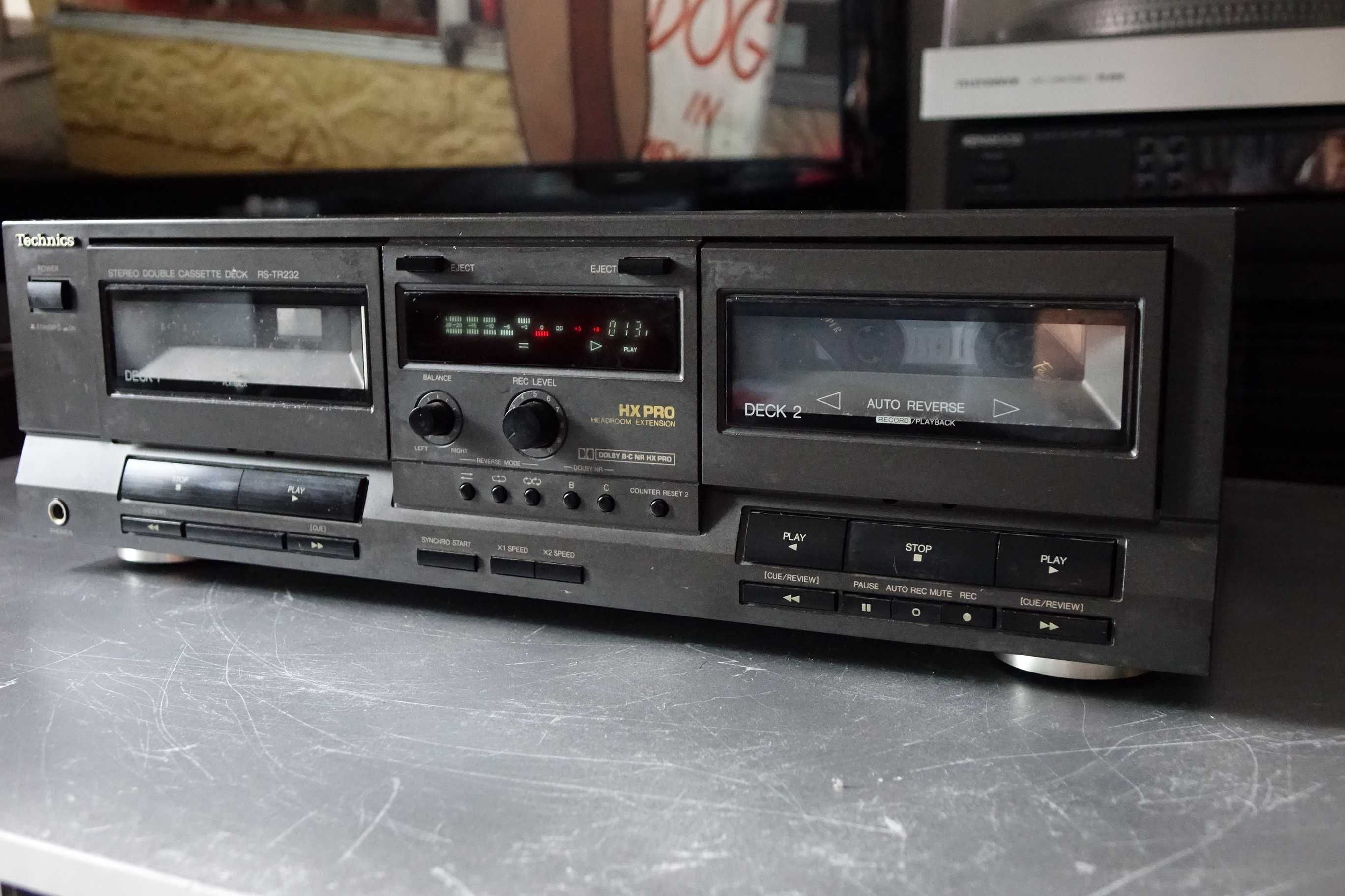 Magnetofon dwukasetowy TECHNICS RSTR 232