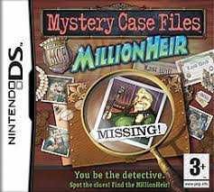 Mystery Case Files Millionheir nintendo ds