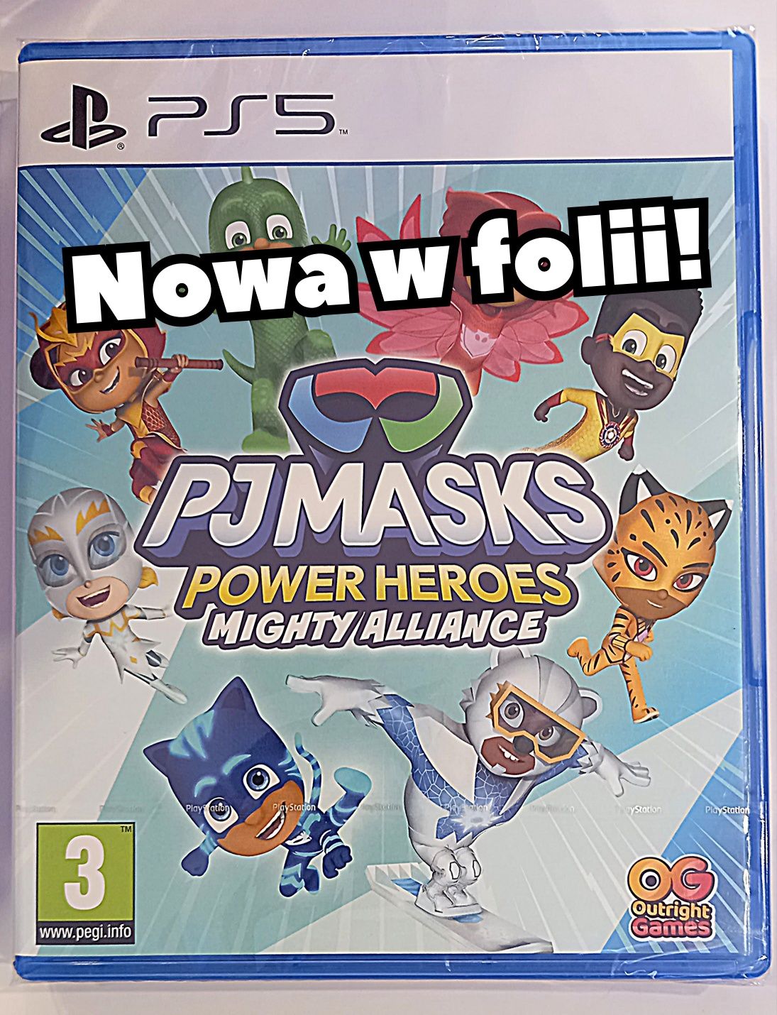 Gra PJ Pidżamersi Masks Power Heroes PL PS5 /Nowa w folii! Sklep Chorz