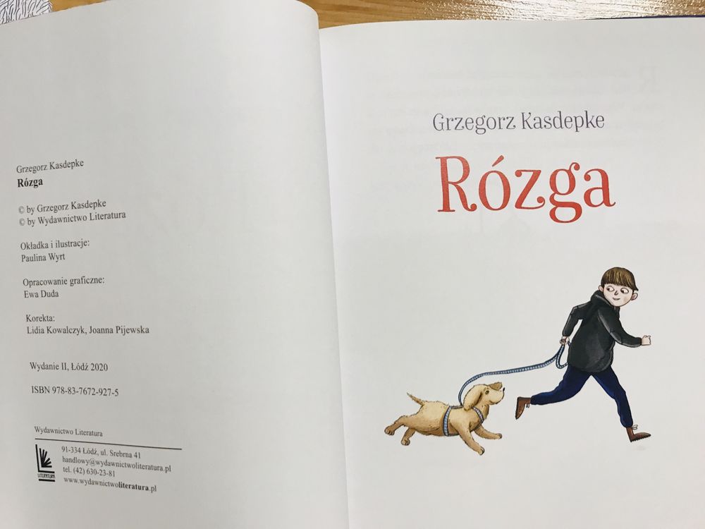 Nowa książka dla wielbicieli psów, „RÓZGA” Kasdepke