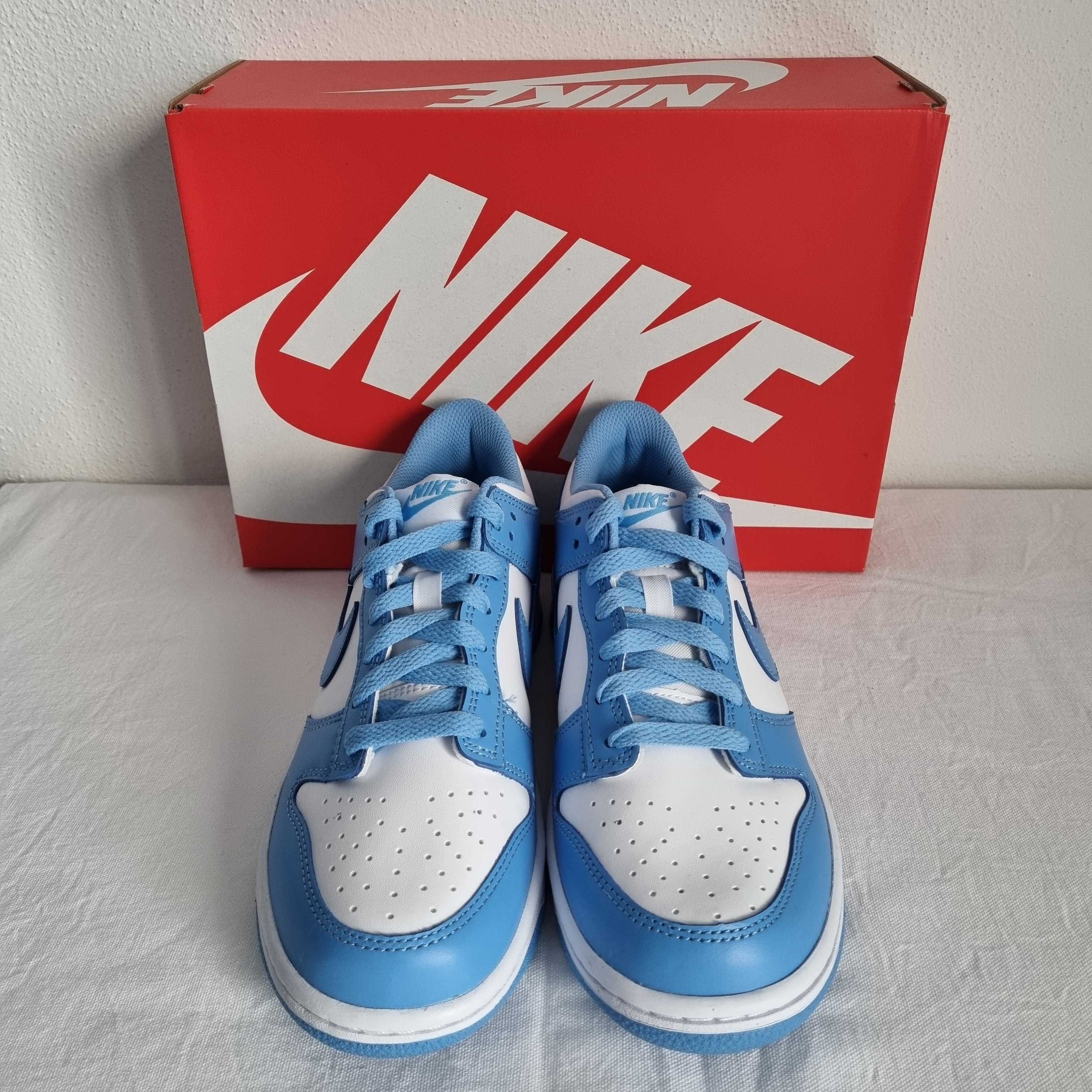 Nike Dunk Low "UNC" (GS) - Tamanho 39