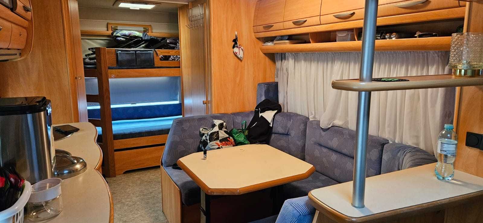 Sprzedam kamping Fendt Saphir 560. 2005 rok. Łóżko piętrowe.