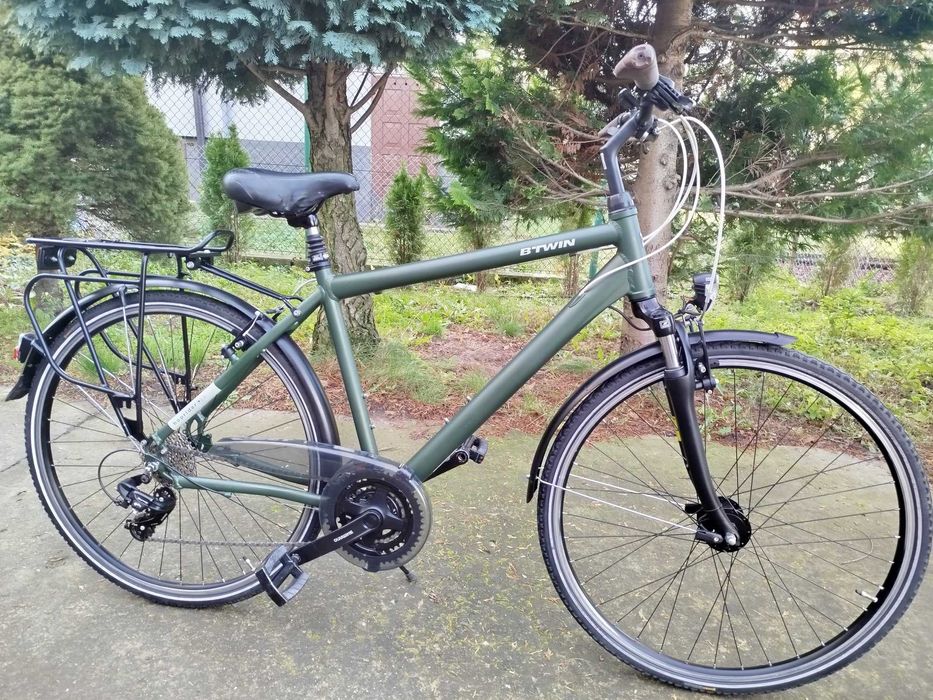 Rower Trekkingowy BTWIN HOPRIDER  500 Koła 28 Cali Rama 19,5 cali