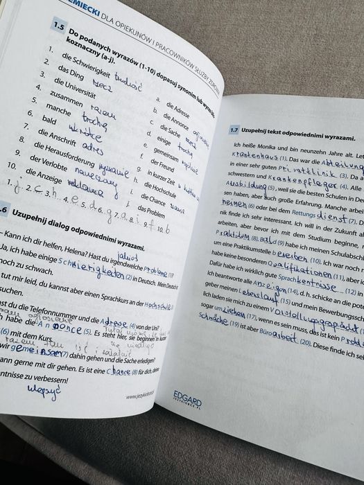 Niemiecki medyczny Kurs