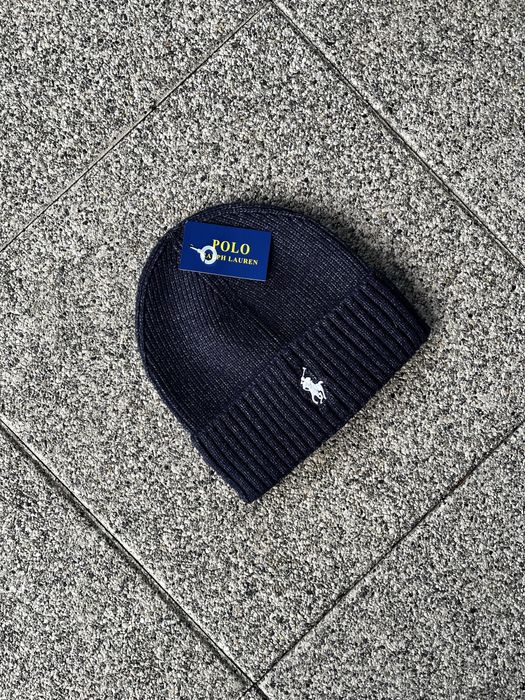 Czapka zimowa Ralph Lauren granatowa nowa