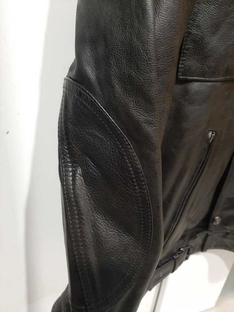 Kurtka skórzana Belstaff Gangster, czarna rozmiar 54