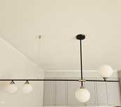 Lampa sufitowa asymetryczna